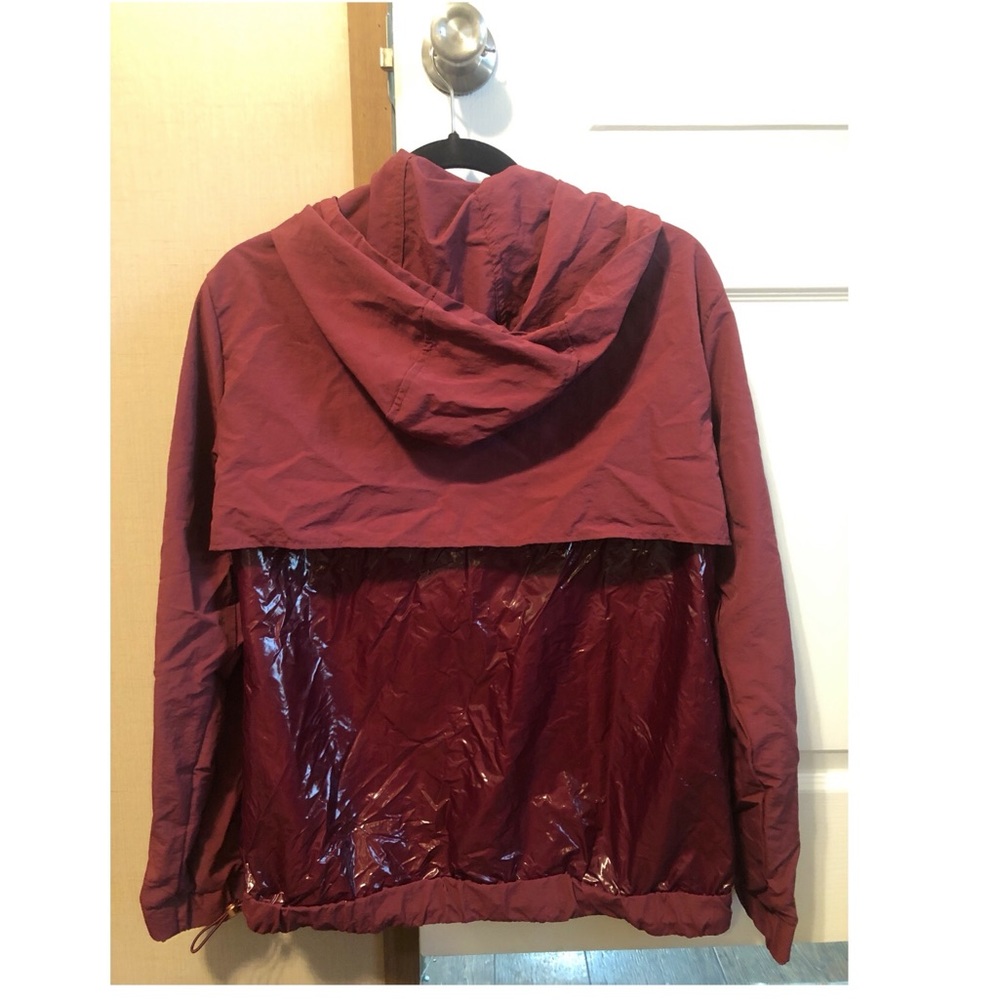 Maroon/Burgundy Pullover jacket - Picture 2 of 2